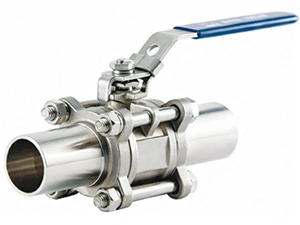 3-Piece Butt Weld Ball Valve (Stainless Steel Weld Ball Valve)