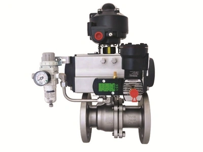 2-Way Pneumatic Ball Valve