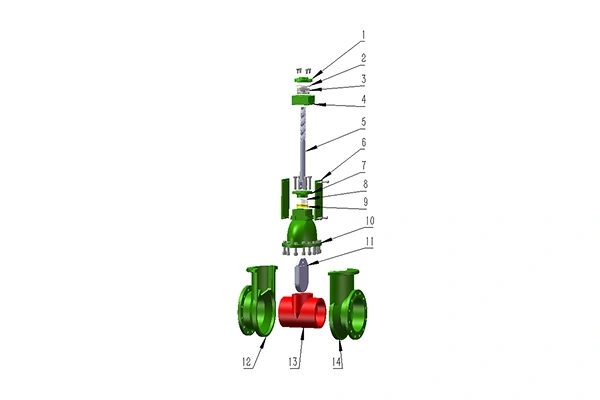  Cast Basalt Wear-Resisting Check Valve