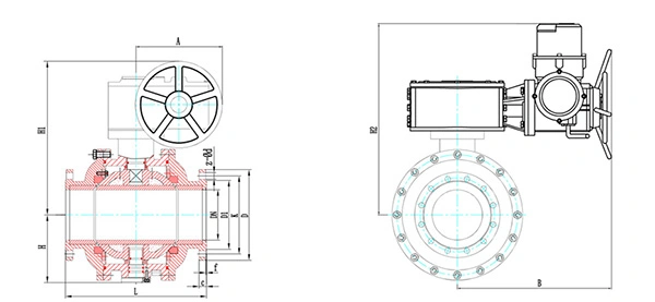 Cast Basalt Wear-Resisting Ball Valve