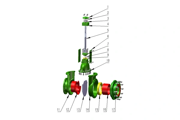 Cast Basalt Wear-Resisting Gate Valve