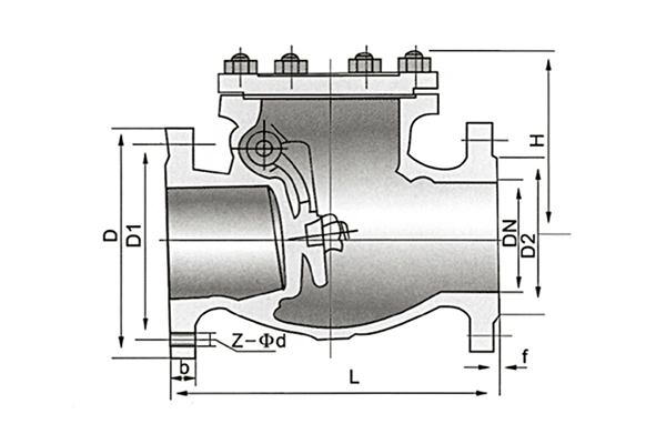 Flanged Swing Check Valve