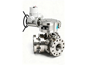 Large-Bore 3-Way Ball Valve