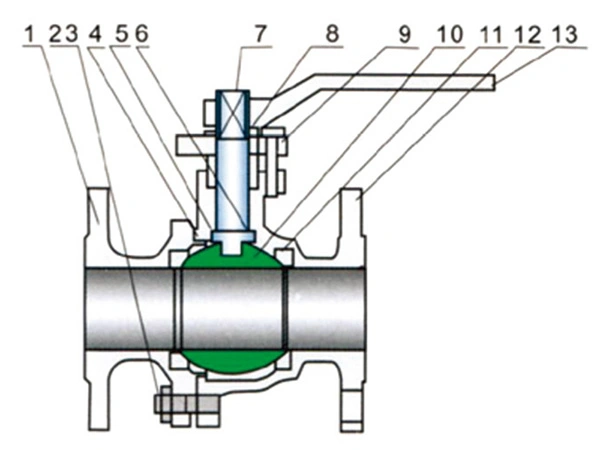 Precision Cast Stainless Steel JIS Ball Valve